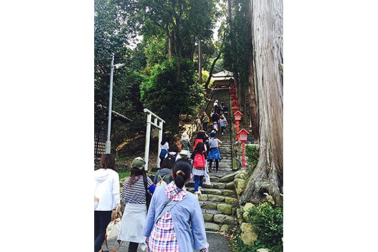 画像:草薙のんびりツアーの様子
