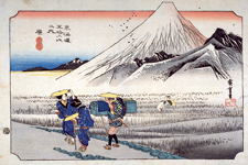 歌川広重《東海道五拾三次(保永堂版)》 作品画像