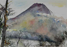 富士山のスケッチ2の画像