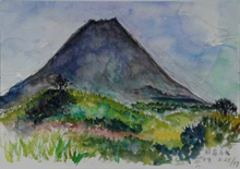 富士山のスケッチ5の画像