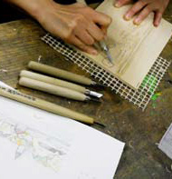 創作週間の様子 写真