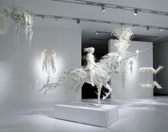 森美術館での展示風景の画像