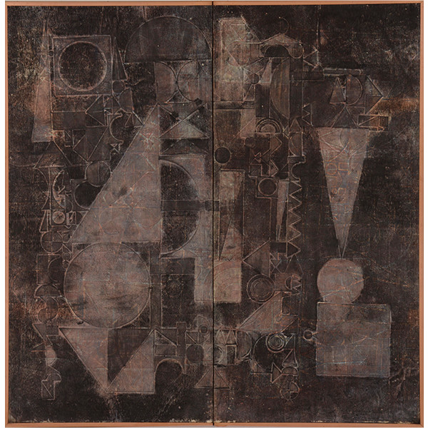 画像:前田守一《木偶》1959年