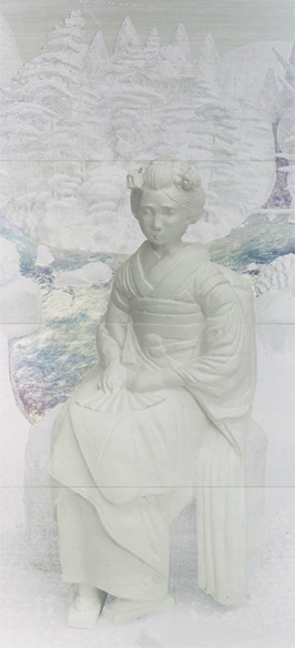 画像:山田純嗣《(17-3)舞妓林泉》2017(平成29)年