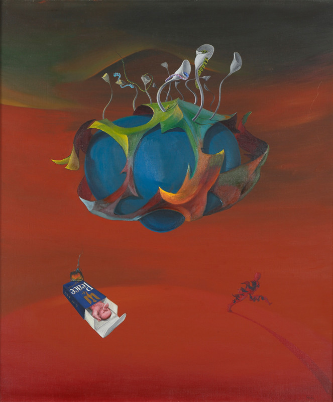 画像:梅田英俊《Peace》1966年