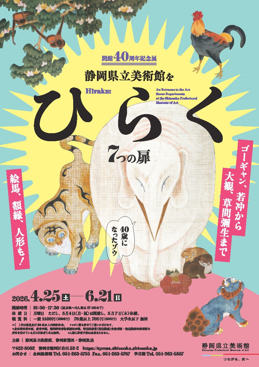 画像:静岡県立美術館をひらく 7つの扉