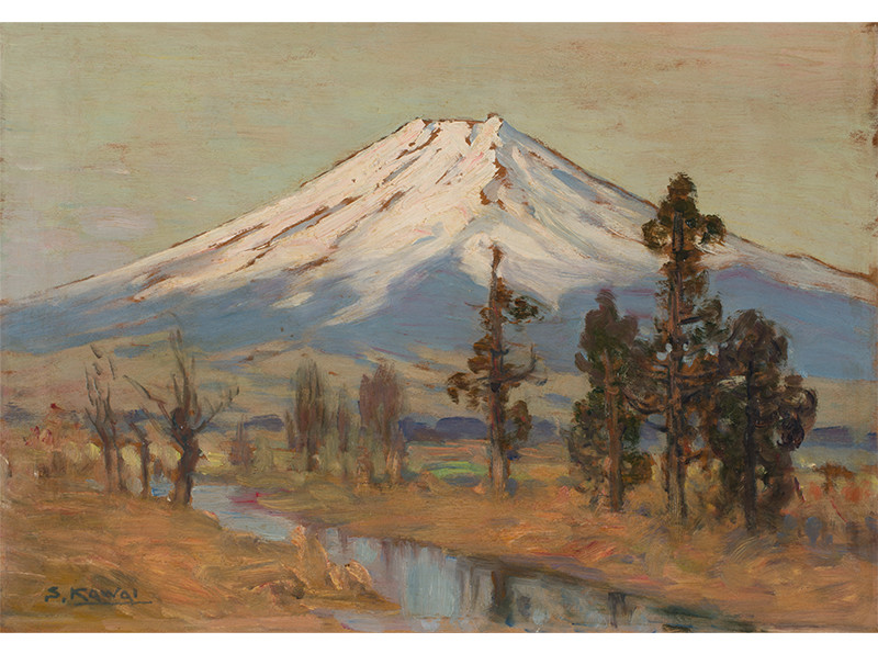 画像:河合新蔵《富士山》 1902(明治35)年頃