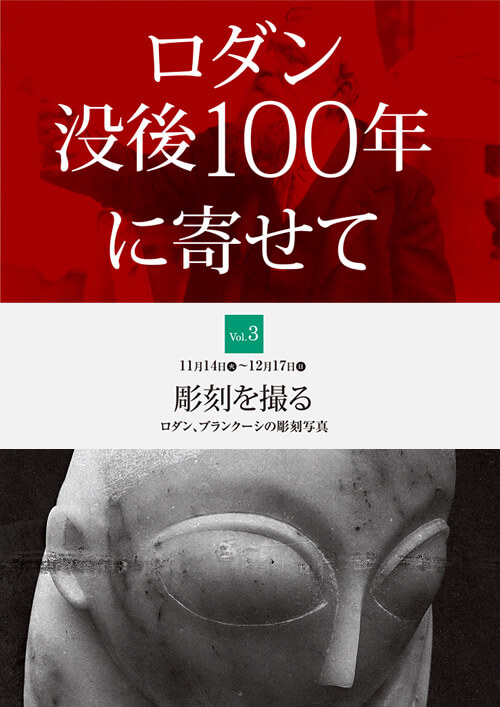 画像:彫刻を撮る:ロダン、ブランクーシの彫刻写真